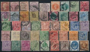 Nagy-Britannia 1858-1934 45 klf bélyeg
