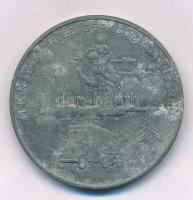 1942. "Magyar Királyi 101. Honvéd Gépkocsizó Tanezred / Karácsony 1942" hadifém emlékérem ...