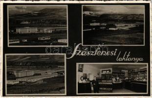 1943 Szászfenes, Floresti, Fenes; laktanya, Ifj. Budai Endre markotányos boltja, üzlet belső / Hungarian military barracks, shop interior (EB)