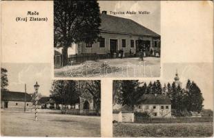 Mace (Kraj Zlatara), Trgovina Aladar Weiller. A. Gomercic / view, shop (EK)