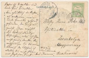 Barcarozsnyó, Rozsnyó, Rasnov, Rosenau; Marktplatz / Piactér. H. Zeidner kiadása. Jos. Schuller &...