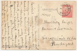 1918 Aranyosmeggyes, Aranyosmegyes, Aranyosmedgyes, Mediesu Aurit; Lónyay kastély / castle (EK)