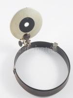 Régebbi homloktükör orvosi eszköz