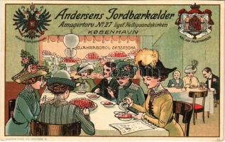 Kobenhavn, Kjobenhavn, Kopenhagen, Copenhagen; Andersens Tordboerkoelder. Valdemar Grone (cut)