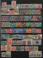 1862-2008 1.011 db vegyes külföldi bélyeg 8 lapos, A/4-es berakóban