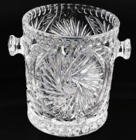 Kristály jégvödör, m: 13,5 cm
