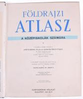 2 db atlasz - Földrajzi atlasz a középiskolák számára. Bp., 1971, Kartográfia. + Történelmi atlasz. ...