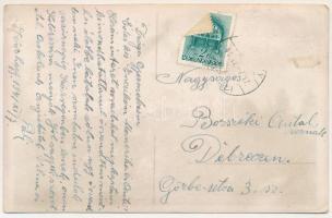 1941 Szárhegy, Gyergyószárhegy, Giurgeu-Sarheghi, Lazarea; kápolna / chapel. photo (lyukak / pinhole...