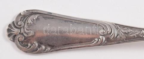 Ezüst (Ag) kanál és villa, jelzett nettó 52g