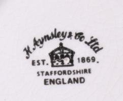 Staffordshire csészealj Diana Spencer és Károly herceg esküvője emlékére, hibátlan, d: 14,5 cm