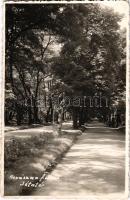 1942 Kovászna-fürdő, Baile Covasna; Sétatér / promenade. photo (EK)
