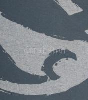 Mattis Teutsch János (1884-1960): Kompozíció (cím nélkül). Nyomat, papír, jelzés nélkül. Paszpartuba...