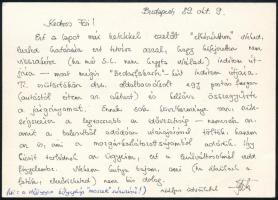 1989 Díjkiegészített légi levelezőlap Dániába, a Visnyovszki-Orbán levelezésből (a ragjegy leesett /...