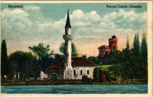 Bucharest, Bukarest, Bucuresti, Bucuresci; Parcul Carol, Geamia / park, mosque