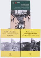 3 db könyv: Zombori István (szerk.): Az 1956-os forradalom hatása a környező országok egyházaira. Bp., 2010, Magyar EgyházTörténeti Enciklopédia Munkaközösség. Kiadói papírkötésben; Zombori István (szerk.): The Impact of the 1956 Hungarian revolution on Religious Life in Eastern Europe. Bp., 2009, Magyar EgyházTörténeti Enciklopédia Munkaközösség. Kiadói papírkötésben; Rotár Krisztina, Wenklar Michal (szerk.): Egyetemista ellenzéki mozgalmak Lengyelországban és Magyarországon 0956-1989 között (magyar-lengyel) Krakkó-Varsó-Szeged, 2022, Instytutu Pamieci Narodowej. Kiadói kartonált papírkötésben