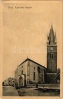 1920 Torda, Turda; Református templom. Füssy József kiadása / Calvinist church (EK)