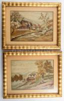 4 darab képkeret, 40x32 cm alatt