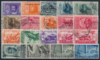 Colonie Italiane 19 klf jobb bélyeg (Mi EUR 339,-)