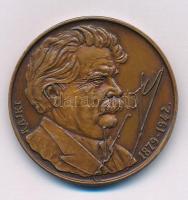 Rajki László (1939-) 1989. "Móricz Zsigmond Kör - Szentendre 1989 / 1879-1942." emlékérem. Szign.: RAJKI (42,5mm) T:AU