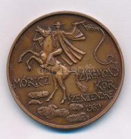 Rajki László (1939-) 1989. "Móricz Zsigmond Kör - Szentendre 1989 / 1879-1942." emlékérem....