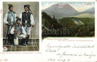 Tátra Franz Joseph peak and peasant folklore