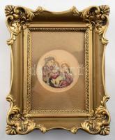 Dekoratív keret gobelinnel 22x27 cm, 13x18 cm