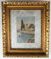 Blondel képkeret, üvegezett, 33x27 cm