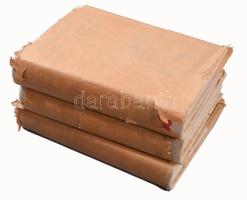 Nyírő József 3 műve: Jézusfaragó ember, Uz Bence, Havasok könyve. Bp., 1936-1937. Révai.
Kiadói fes...