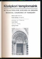 Kriszt György: Középkori templomaink. Dobos Lajos képeivel. Bp., 1991, MTI. Gazdag képanyaggal, magy...