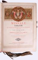 Missale Romanum. Ex decreto sacrosancti concilii Tridentini restitutum S. Pii V. Pontificis maximi j...