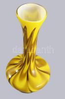 cca 1970 Carlo Moretti váza, jelzés nélkül, hibátlan, m: 25 cm