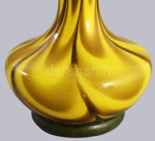 cca 1970 Carlo Moretti váza, jelzés nélkül, hibátlan, m: 25 cm