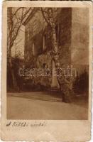 1918 Kékkő, Blauenstein, Modry Kamen; a várból / hrad / castle. photo (EB)