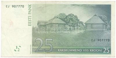 Észtország 2002. 25K T:F szép papír
Estonia 2002. 25 Krooni C:F fine paper
Krause P#84