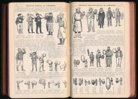 1898 Kincses Kalendárium. Bp., Budapesti Hírlap-ny., XVI+464 p. Egészvászon-kötésben, kissé viseltes...