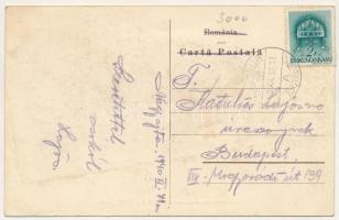 1940 Nagyajta, Aita Mare; látkép a híddal / bridge (ázott / wet damage)