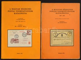 Dr. Simády Béla: A magyar díjjegyes postai nyomtatványok katalógusa 1867-1982 második, bővített és javított kiadás (Budapest, 1983) + 2. SZ. Pótlás (Budapest, 1989)