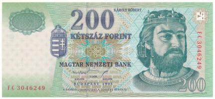 1998. 200Ft "FC 3046249" T:UNC