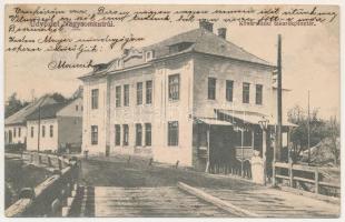 1916 Nagysomkút, Somcuta Mare; Kővárvidéki Takarékpénztár. Silbermann Lajos kiadása / savings bank of Tara Chioarului (EB)
