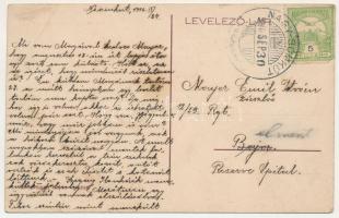 1916 Nagysomkút, Somcuta Mare; Kővárvidéki Takarékpénztár. Silbermann Lajos kiadása / savings bank o...