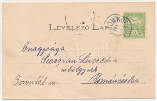 1907 Nagysomkút, Somcuta Mare; látkép. Szigethy Jenő festő fényképészeti műterméből / general view (...