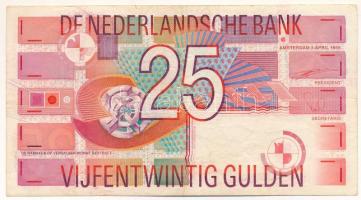 Hollandia 1989. 25G T:F Netherlands 1989. 25 Gulden C:F Krause P#100