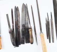 Reszelők 22 db háromszög, gombreszelő, hényszög, lapos, fareszelő,stb