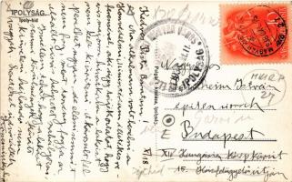 1938 Ipolyság, Sahy; Ipoly híd, templom / Ipel bridge, church + "1938 Az Első Visszatért Magyar...