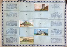 Képes magyar történelem, irodalom és művészet. A Szent István Cikóriagyár hazafias matricagyűjtő füz...