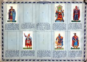 Képes magyar történelem, irodalom és művészet. A Szent István Cikóriagyár hazafias matricagyűjtő füz...