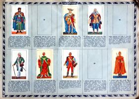 Képes magyar történelem, irodalom és művészet. A Szent István Cikóriagyár hazafias matricagyűjtő füz...