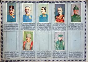 Képes magyar történelem, irodalom és művészet. A Szent István Cikóriagyár hazafias matricagyűjtő füz...