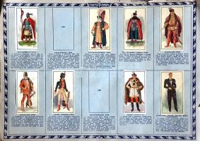 Képes magyar történelem, irodalom és művészet. A Szent István Cikóriagyár hazafias matricagyűjtő füz...