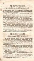 1847/8-ik évi Országgyűlési törvénycikkek. Nyomatott minister-elnöki rendeletnél fogva a k. királyi ...